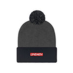 Linemen are Supreme Pom Pom Beanie