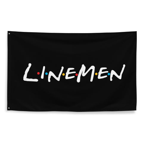 Linemen Friends Flag