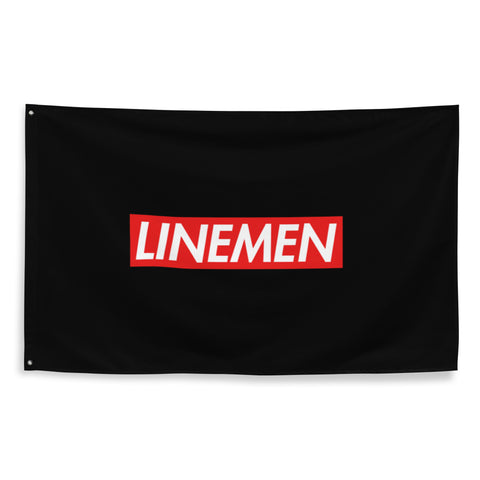 Linemen are Supreme Flag