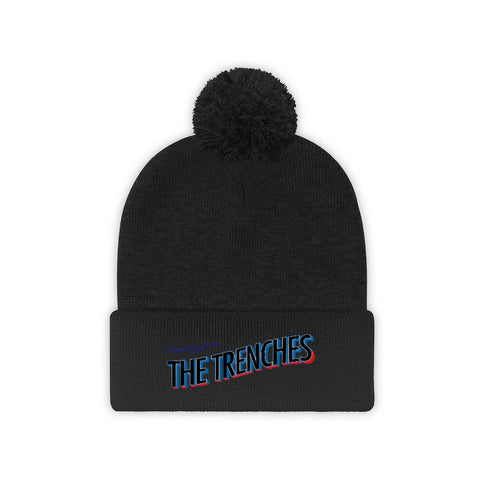 Greetings From the Trenches Pom Pom Beanie