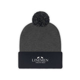 Linemen Trenches Pom Pom Beanie