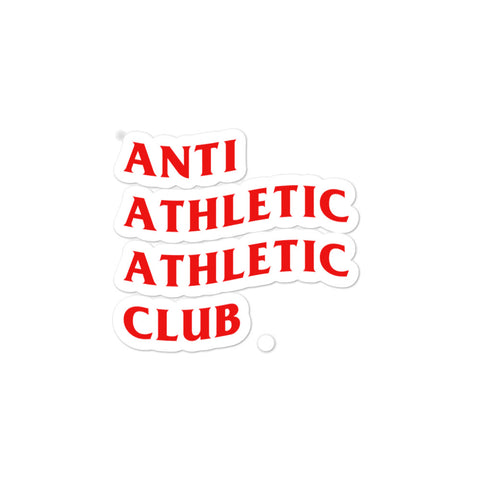 Anti Athletic Athletic Club Sticker