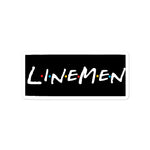 Linemen Friends sticker