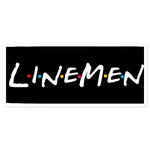 Linemen-Friends sticker