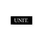 UNIT. sticker