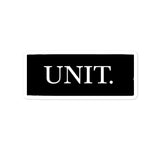 UNIT. sticker